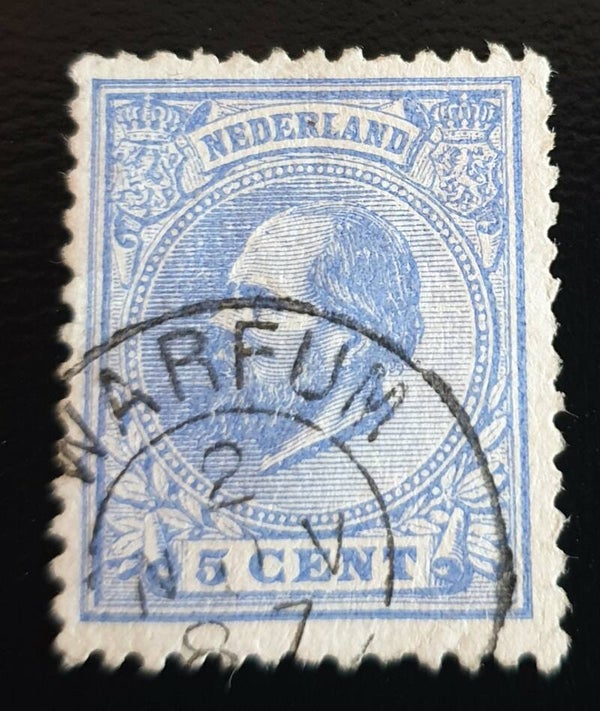 NVPH 19 KLEINROND WARFUM