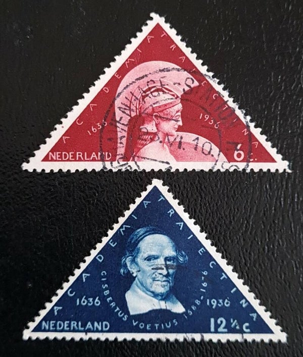 NVPH 287-288 GESTEMPELD