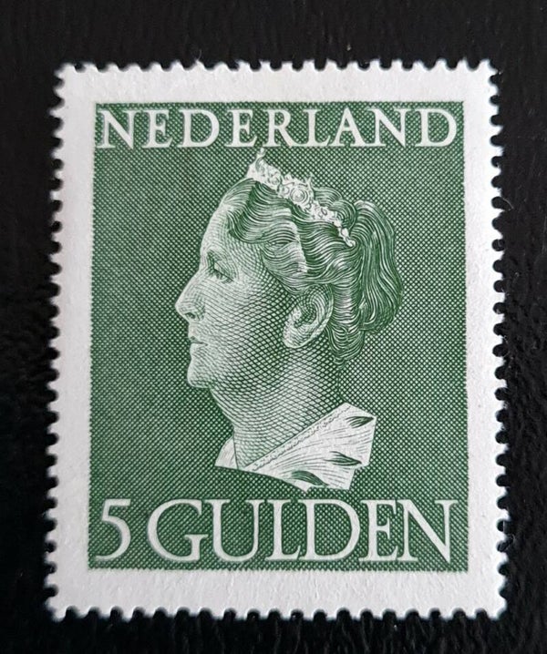 NVPH 348 ONGESTEMPELD