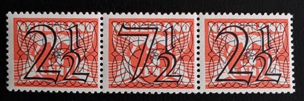 NVPH 356D ONGESTEMPELD