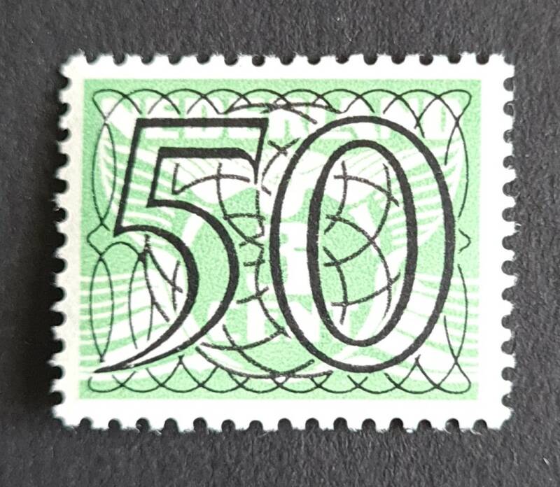 NVPH 367 ONGESTEMPELD