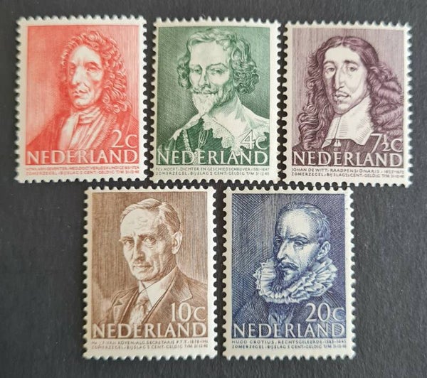 NVPH 490-494 GESTEMPELD