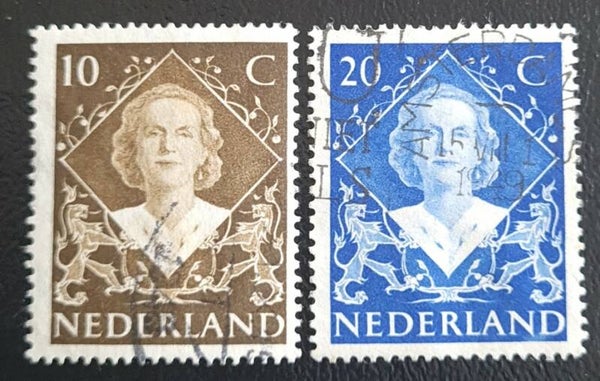 NVPH 506-507 GESTEMPELD