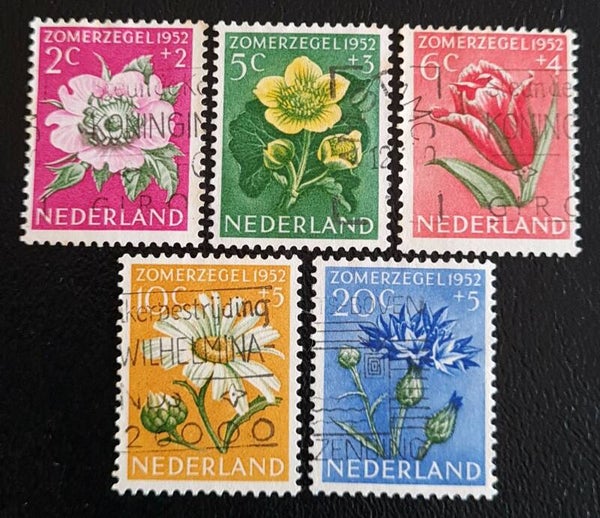 NVPH 583-587 GESTEMPELD