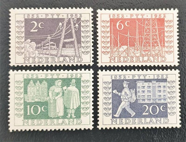 NVPH 588-591 POSTFRIS