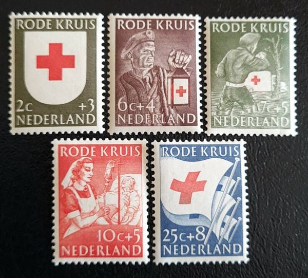 NVPH 607-611 POSTFRIS