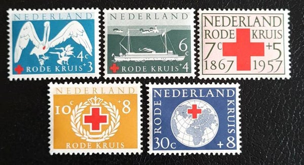 NVPH 695-699 POSTFRIS
