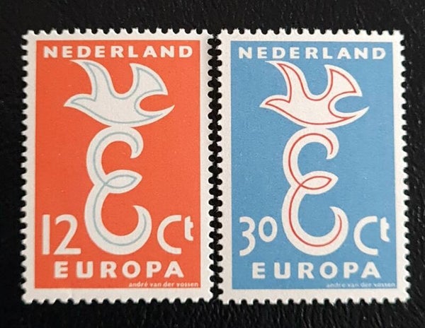 NVPH 713-714 POSTFRIS