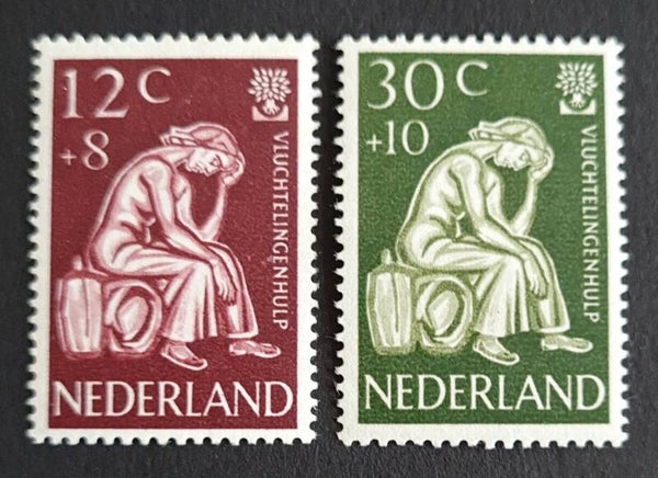 NVPH&#x20;736-737&#x20;POSTFRIS