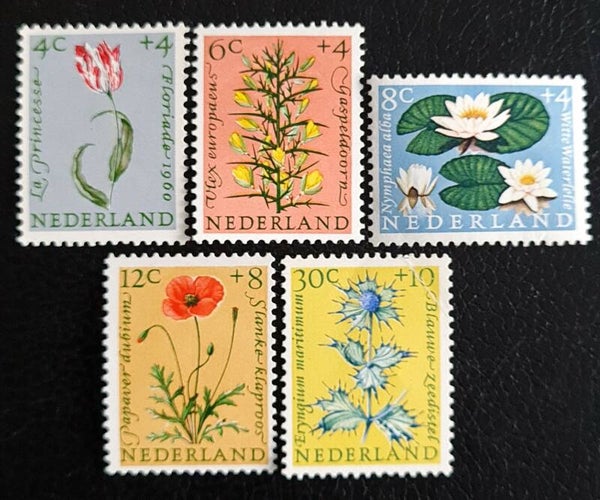 NVPH 738-742 POSTFRIS