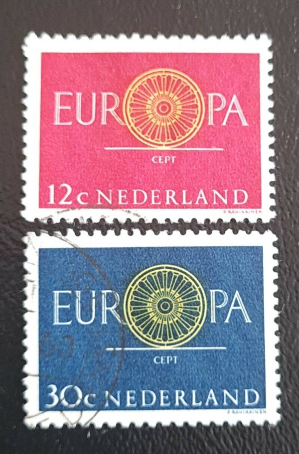 NVPH 745-746 GESTEMPELD