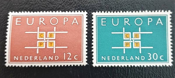 NVPH 800-801 POSTFRIS