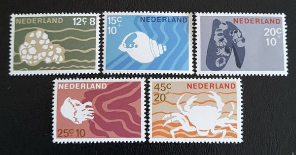 NVPH 877-881 POSTFRIS