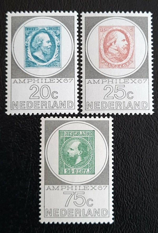 NVPH 886-888 POSTFRIS