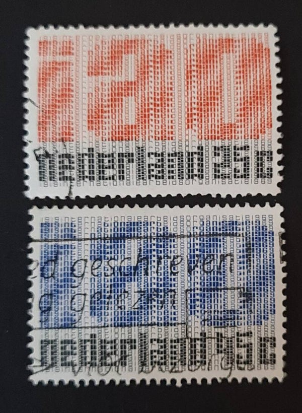 NVPH 918-919 GESTEMPELD