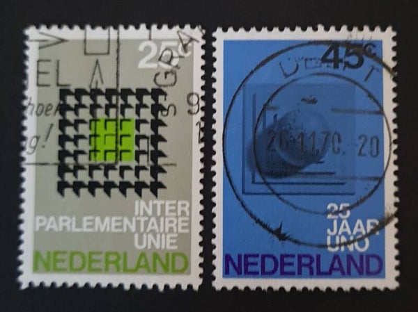 NVPH 973-974 GESTEMPELD