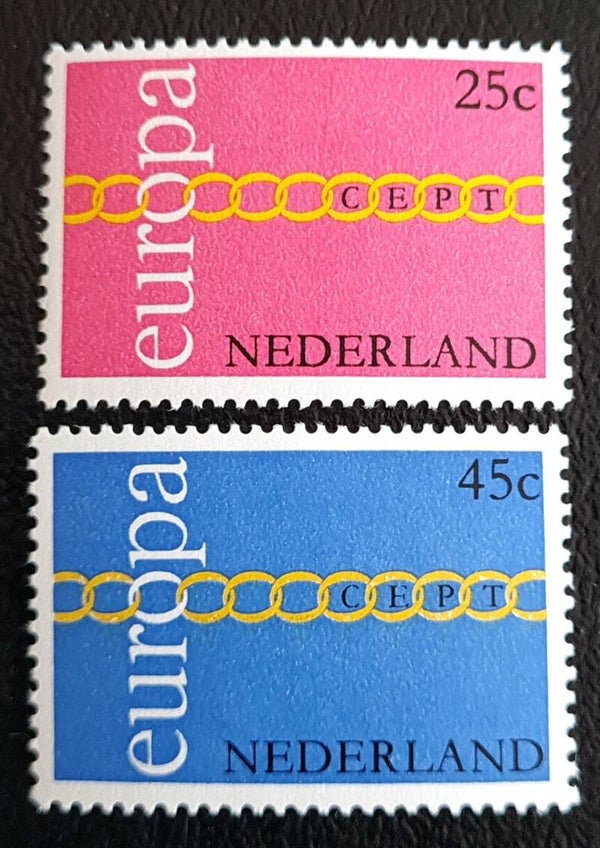 NVPH 990-991 POSTFRIS