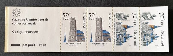 POSTZEGELBOEKJE PB 31 POSTFRIS