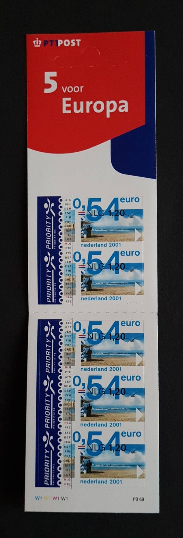 POSTZEGELBOEKJE PB 69 POSTFRIS