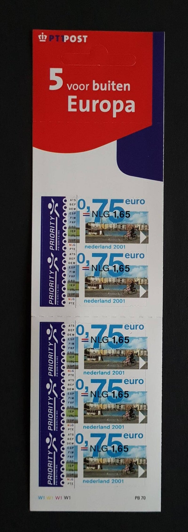 POSTZEGELBOEKJE PB 70 POSTFRIS