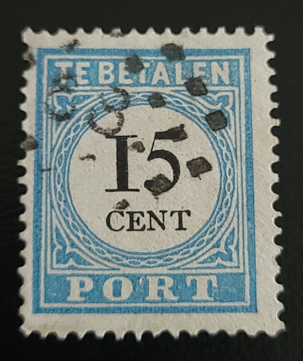 PORT 9A TYPE III  PUNTSTEMPEL 68(LEIDEN)