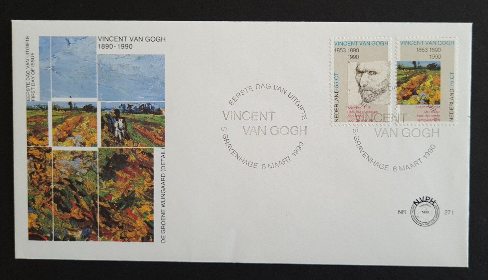FDC E271 ONBESCHREVEN
