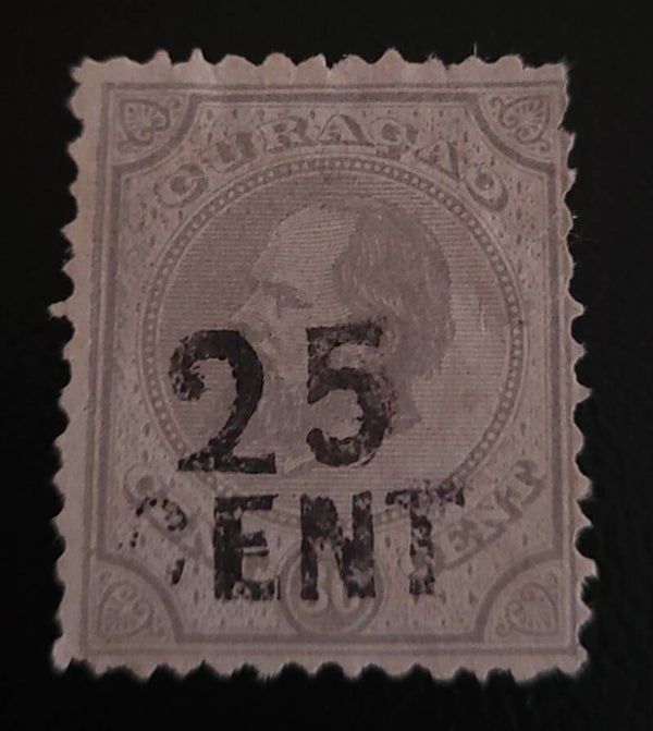CURACAO NVPH 18 ONGESTEMPELD