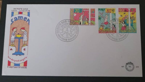 FDC E329 ONBESCHREVEN