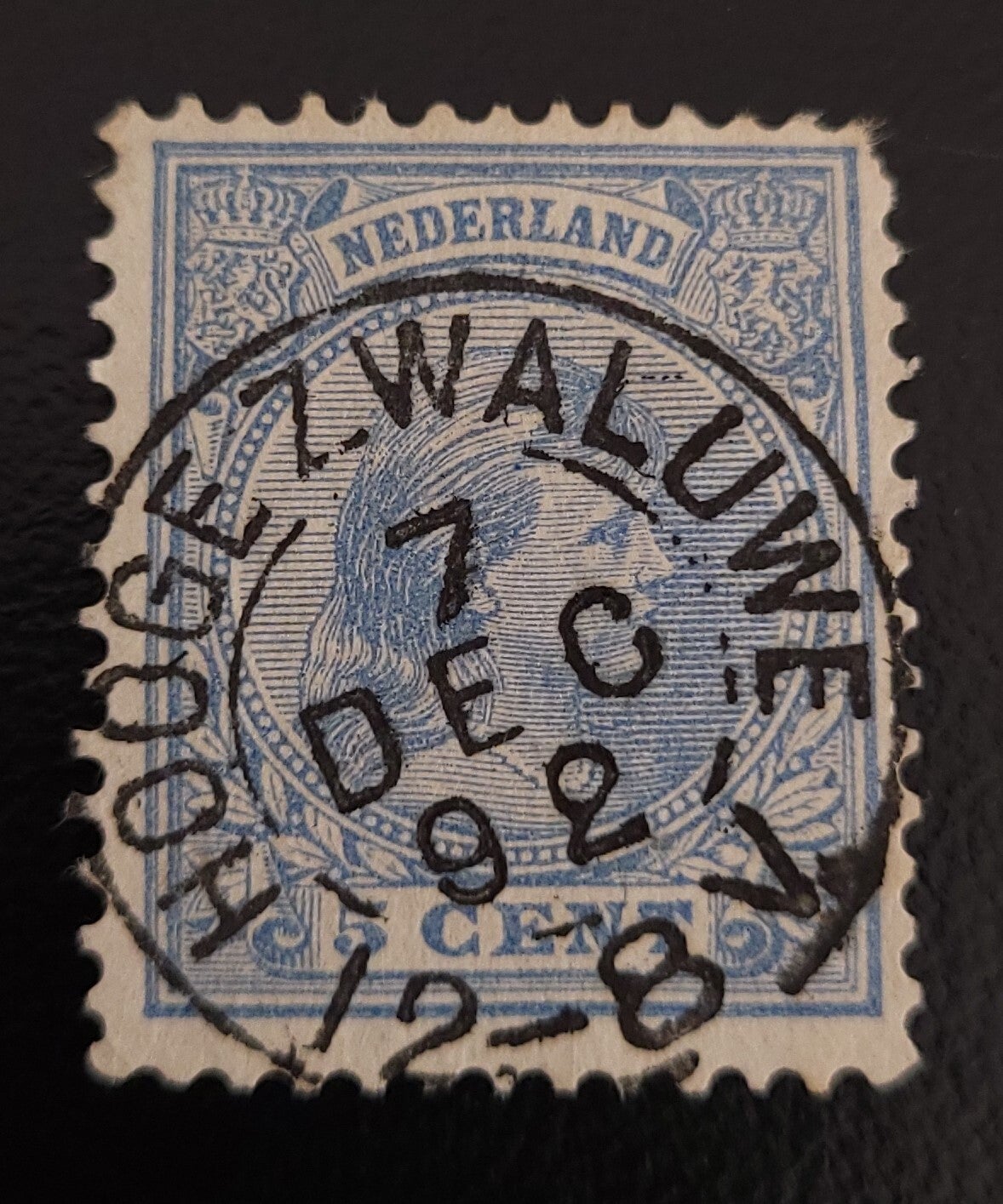 NVPH 35 KLEINROND HOOGE ZWALUWE