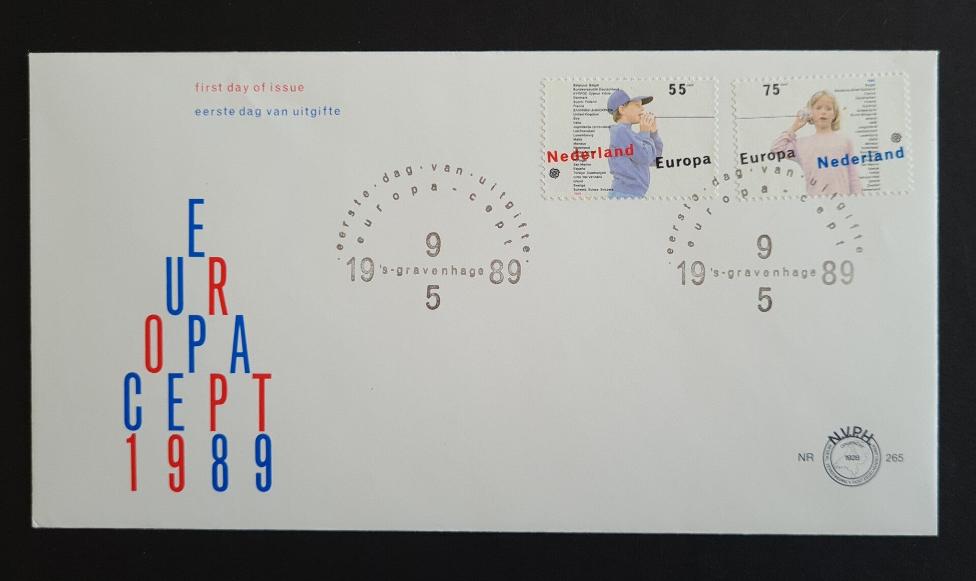 FDC E265 ONBESCHREVEN