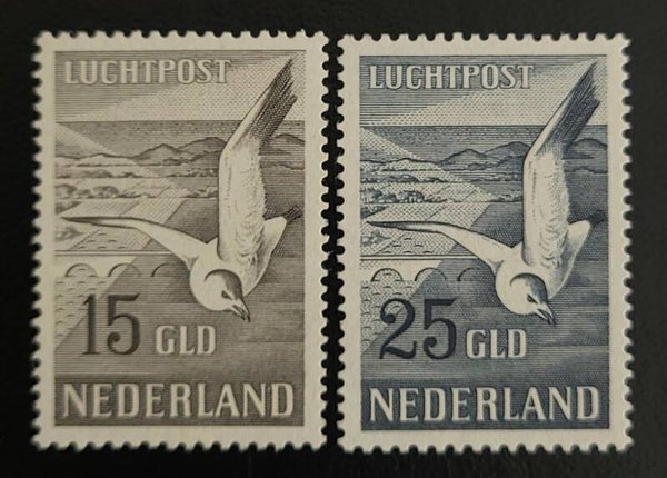 LUCHTPOST 12-13 ONGESTEMPELD(NG) MET ATTEST