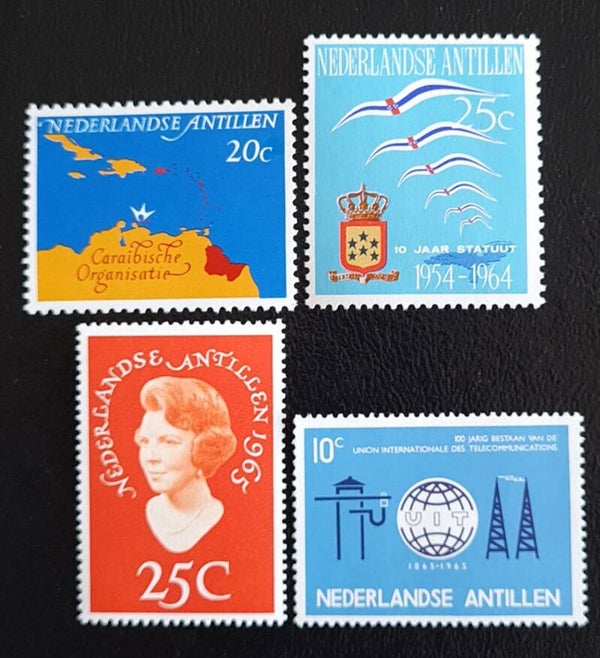 NEDERLANDSE ANTILLEN NVPH 351-354 POSTFRIS