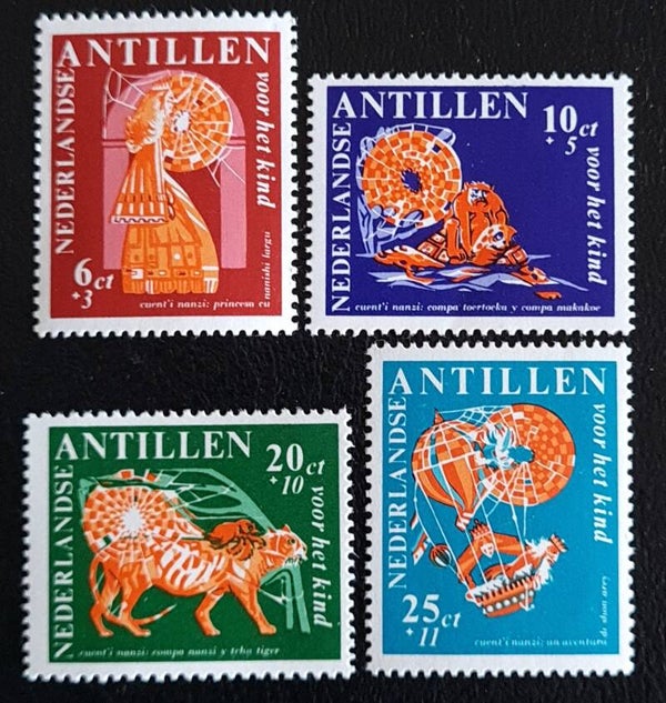 NEDERLANDSE ANTILLEN NVPH 389-392 POSTFRIS