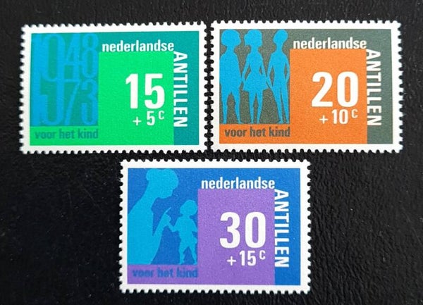 NEDERLANDSE ANTILLEN NVPH 481-483 POSTFRIS