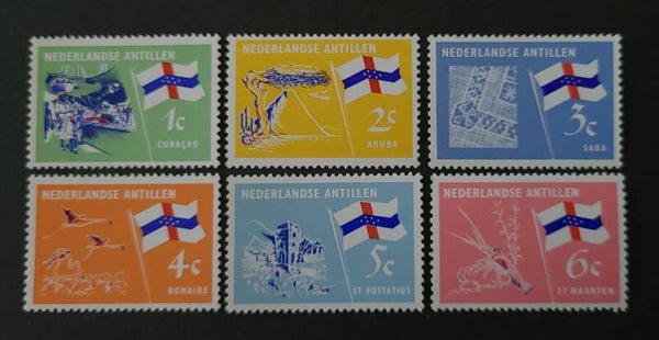 NEDERLANDSE ANTILLEN NVPH 358-363 POSTFRIS