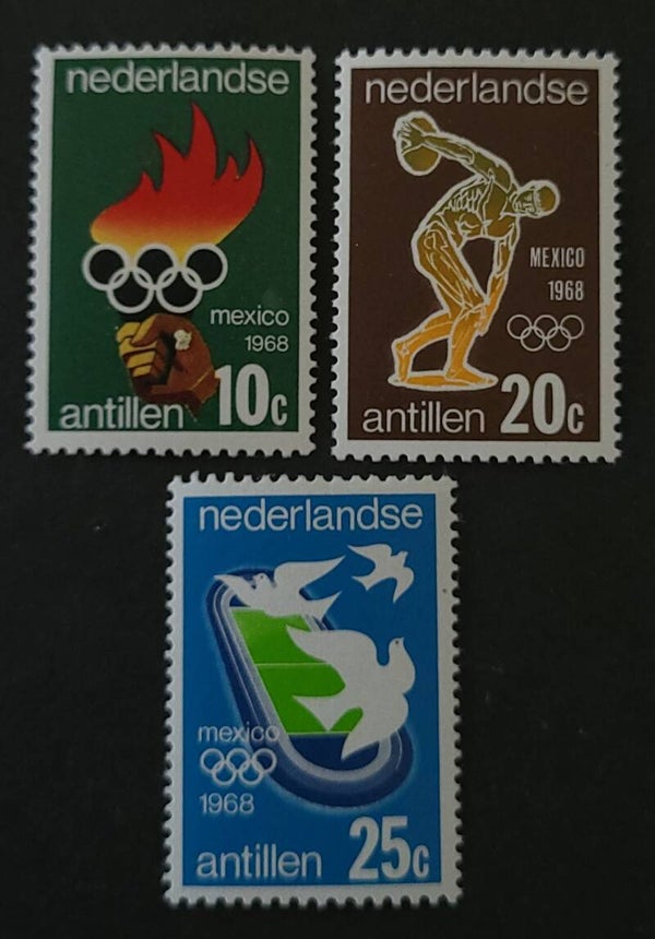 NEDERLANDSE ANTILLEN NVPH 393-395 POSTFRIS