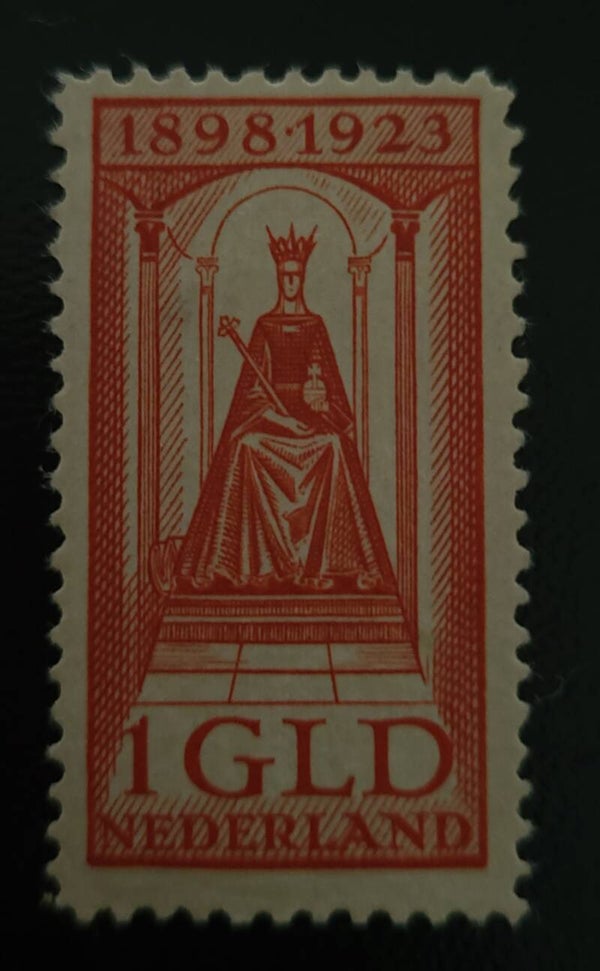 NVPH 129F ONGESTEMPELD