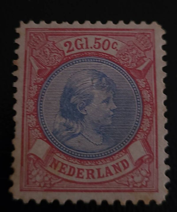 NVPH 47A ONGESTEMPELD(NG) MET ATTEST