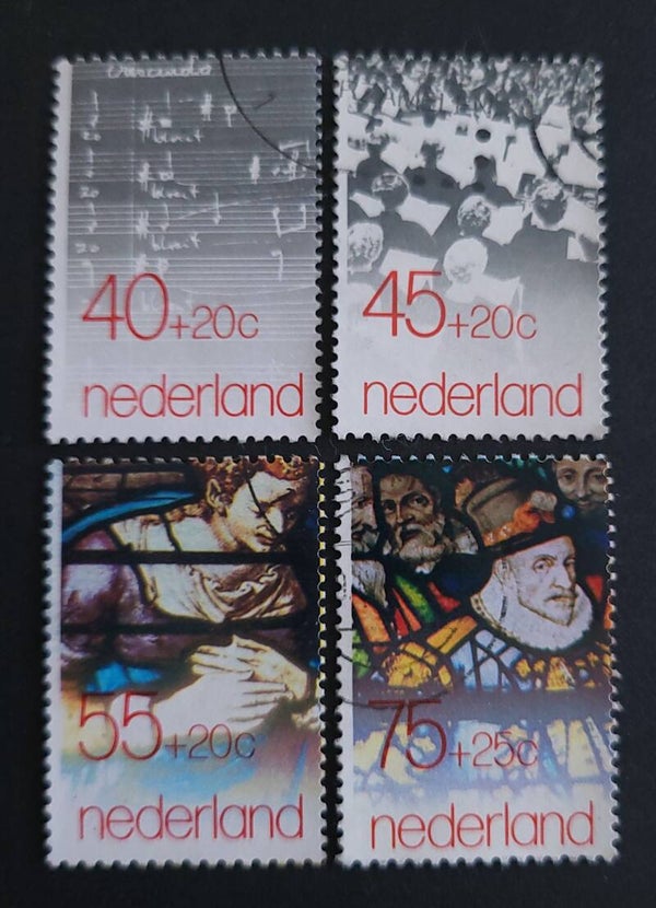 NVPH 1175-1178 GESTEMPELD