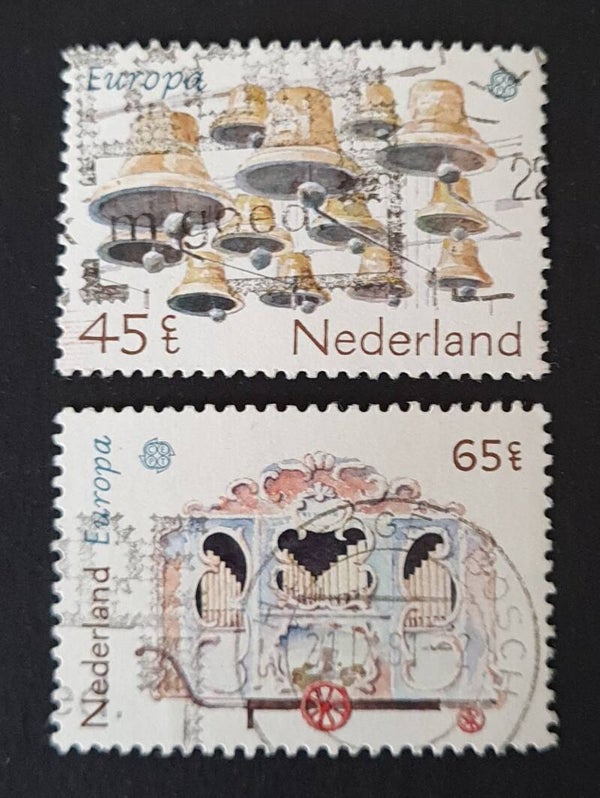 NVPH 1225-1226 GESTEMPELD