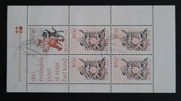 NVPH 1279 GESTEMPELD