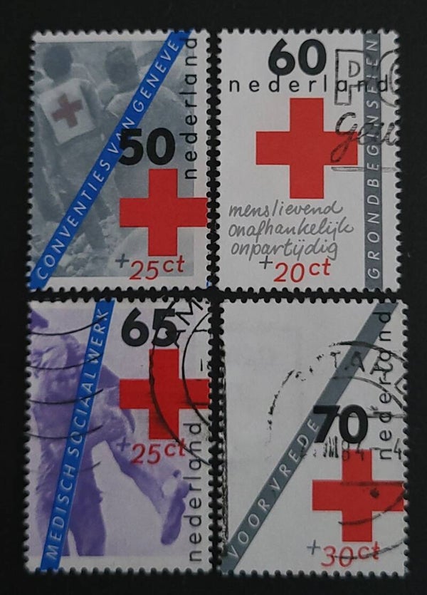 NVPH 1289-1292 GESTEMPELD