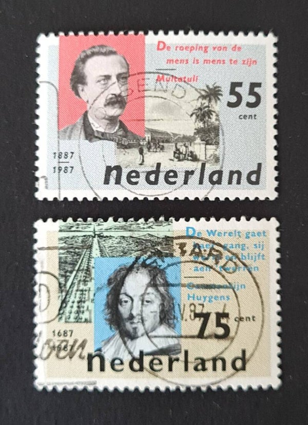 NVPH 1370-1371 GESTEMPELD