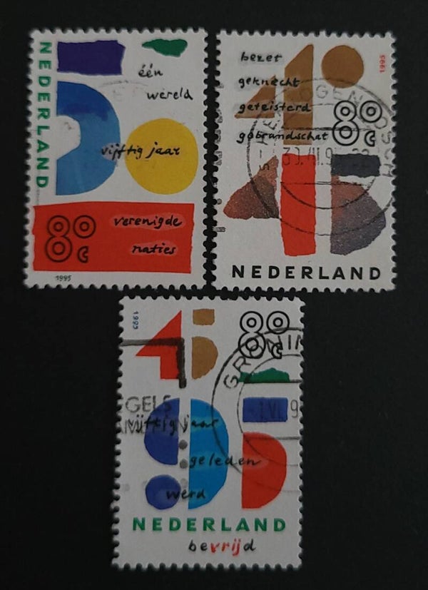 NVPH 1643-1645 GESTEMPELD
