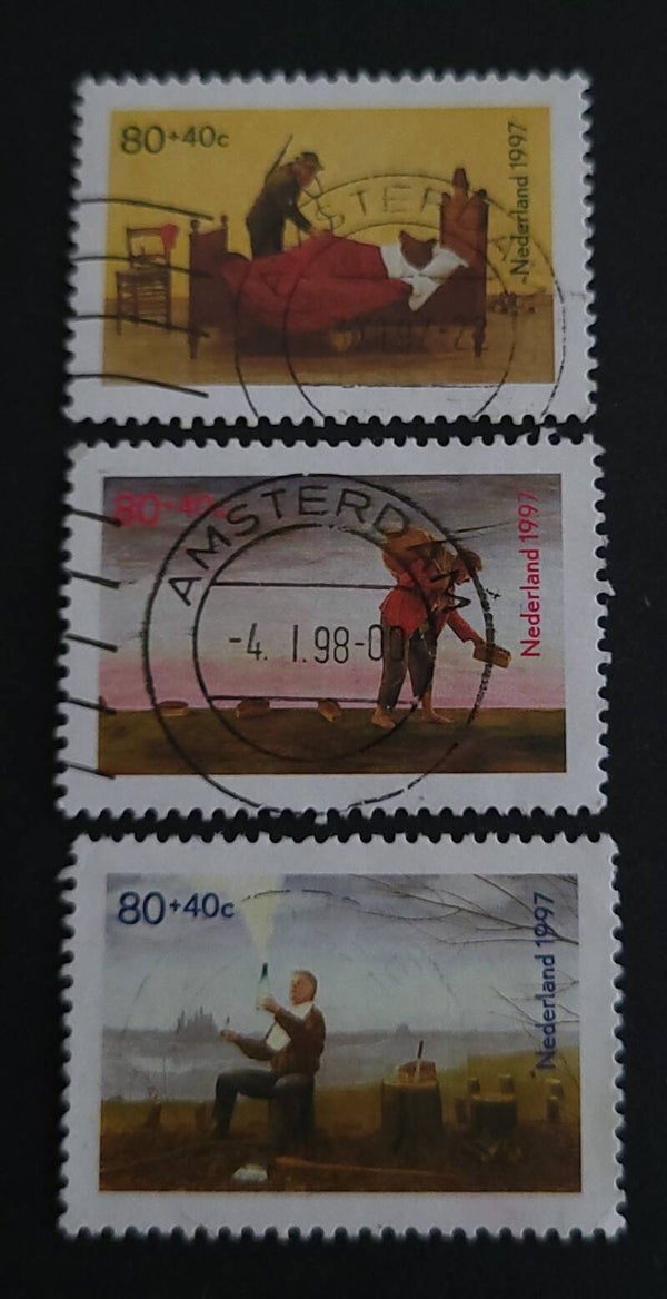 NVPH 1736-1738 GESTEMPELD