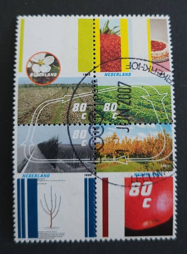 NVPH 1749-1752 GESTEMPELD