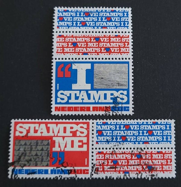 NVPH 1824-1825 GESTEMPELD