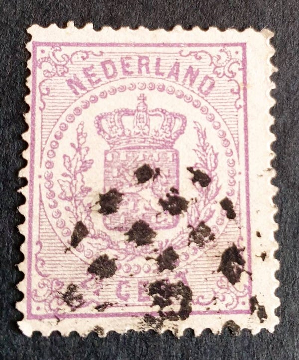 NVPH 18 GESTEMPELD