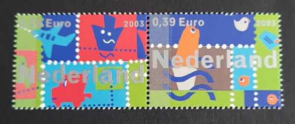 NVPH 2194-2195 POSTFRIS