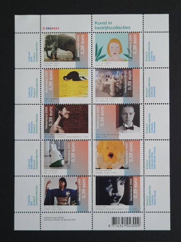 NVPH V2325-2334 POSTFRIS